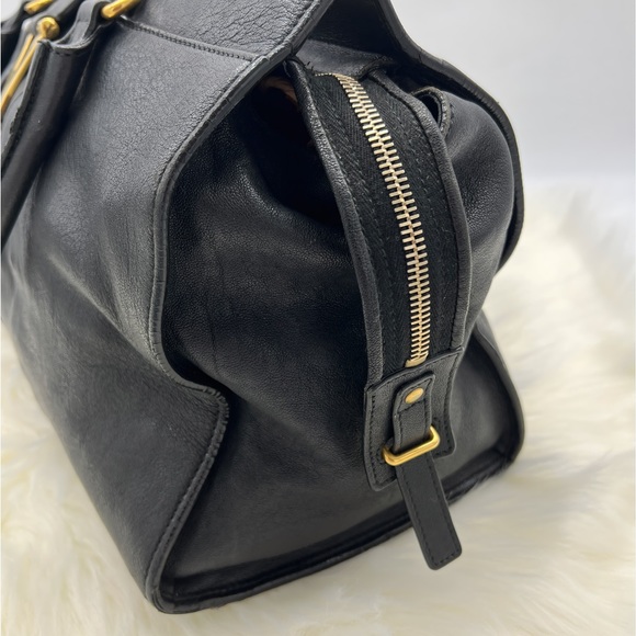 YSL Vintage Y Cabas Black Bag - Picture 7 of 13